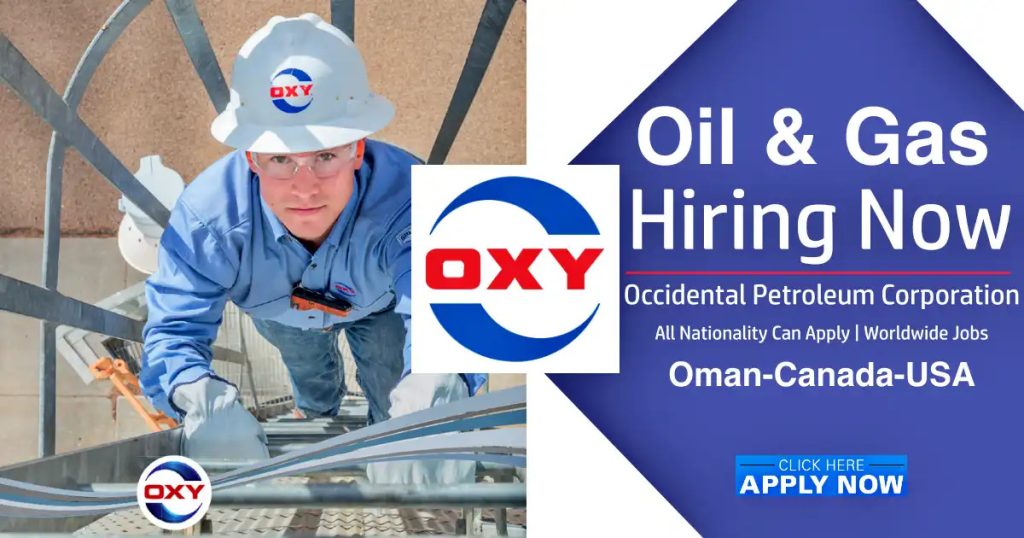 A team of professionals embarking on successful Occidental Petroleum careers at a modern facility